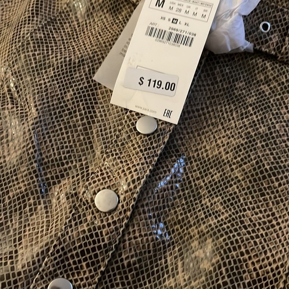 Zara snake print skirt - Picture 6 of 6